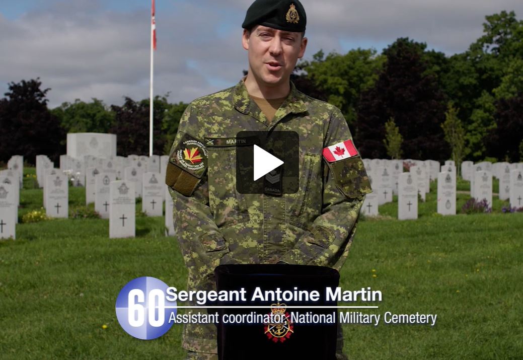 Sgt Antoine Martin, National Military Cemetery Assistant Coordinator