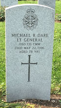 Dare's headstone