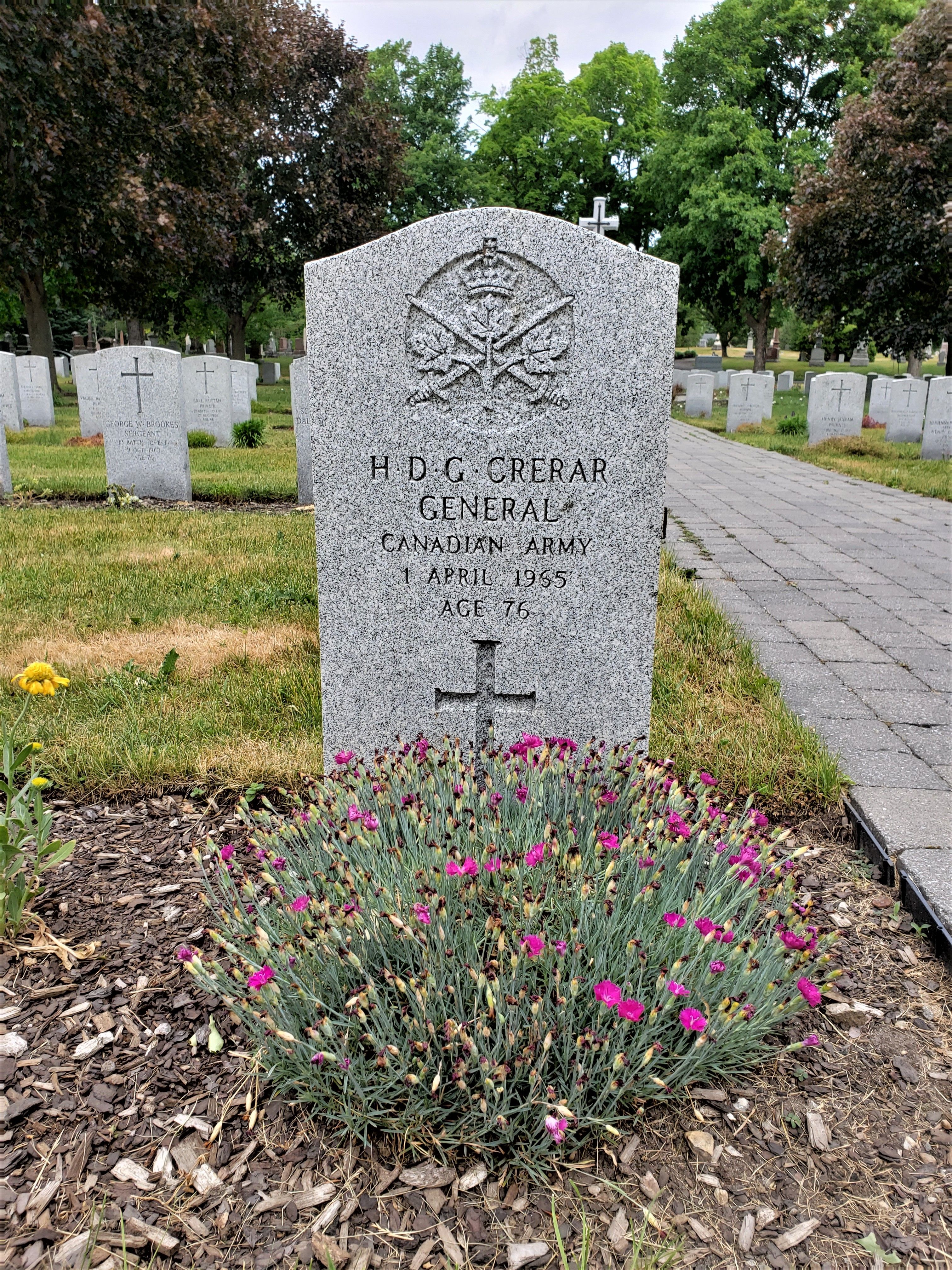 General Crerar Grave