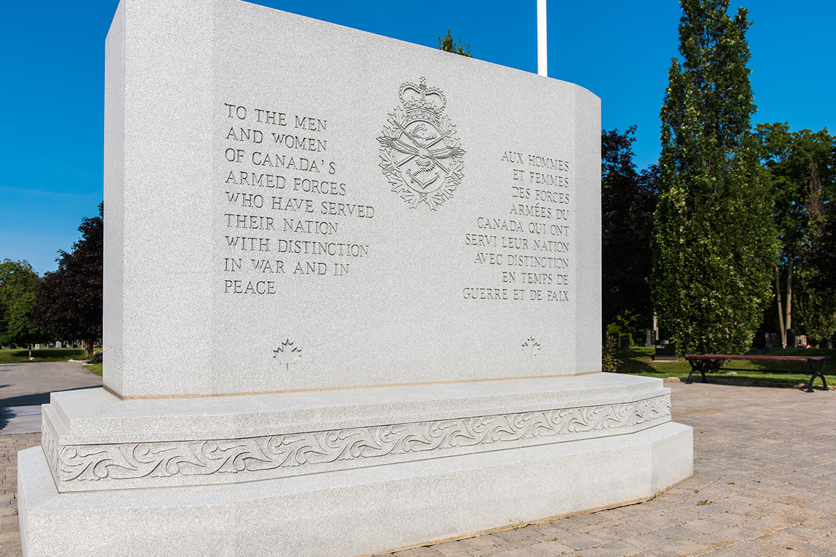 National Military Cemetery Monument