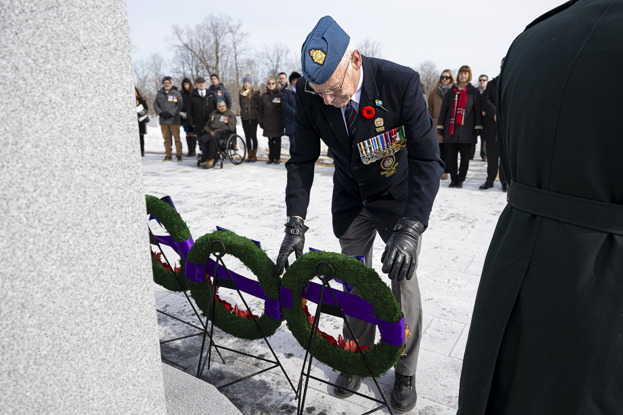 Harold Davis, Master Corporal (Retired), CD, President of the Persian Gulf Veterans of Canada