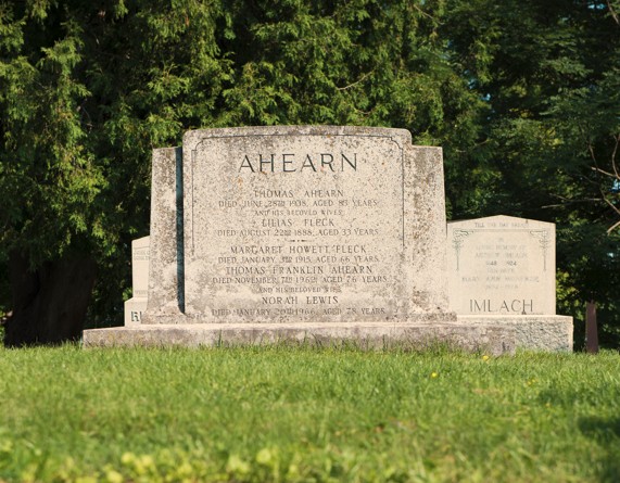 thomas ahearn grave