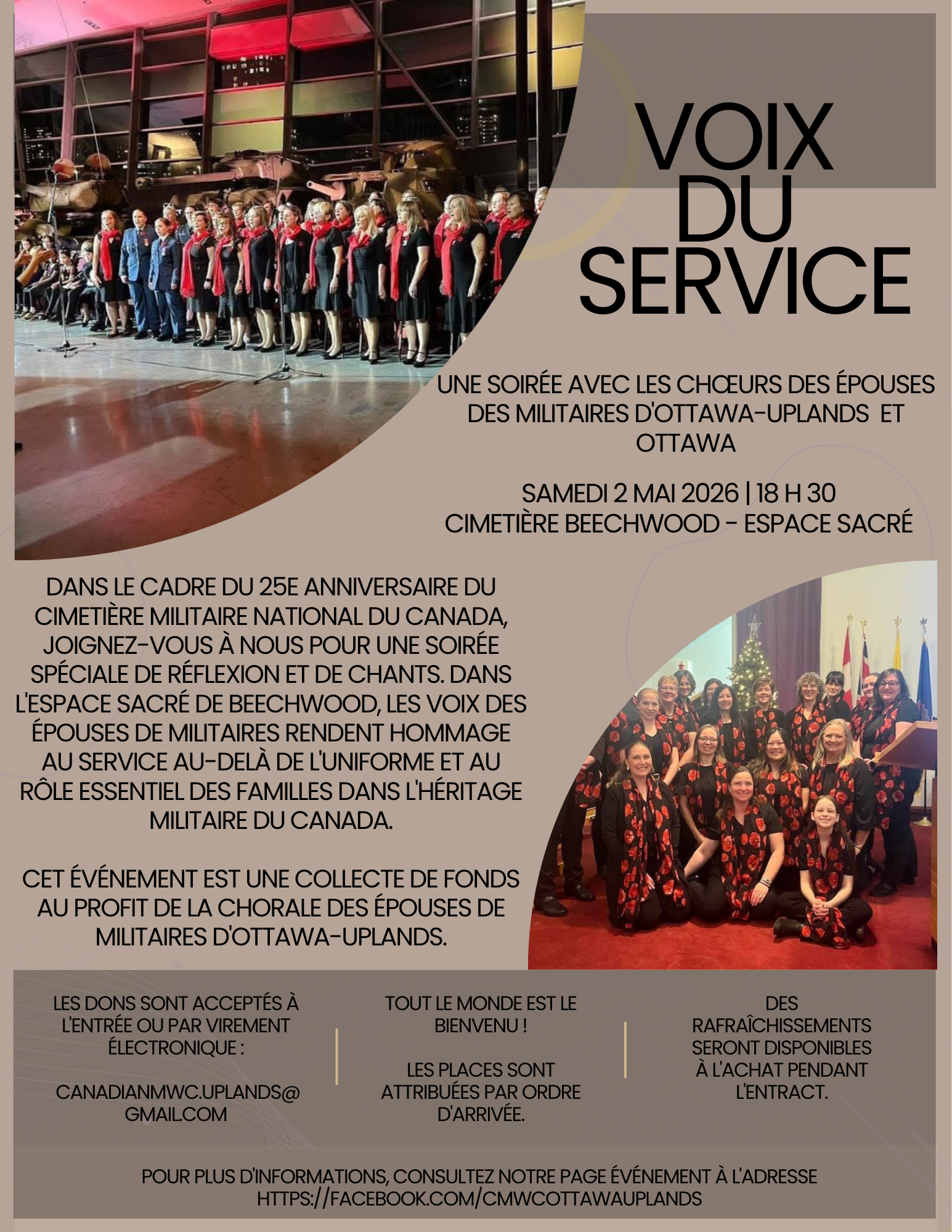 Voices in service french poster