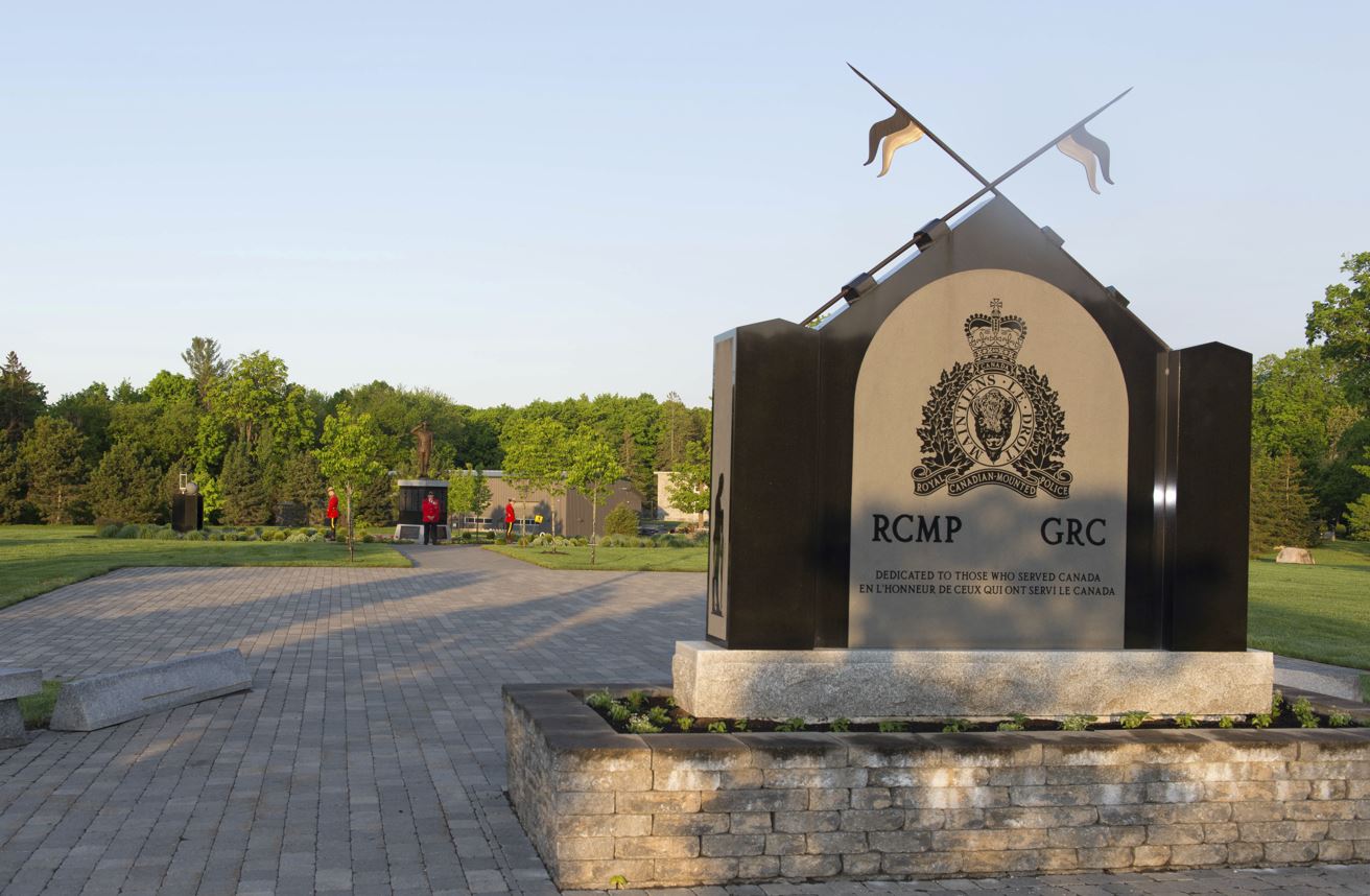 sunrise at the rcmp cemetery