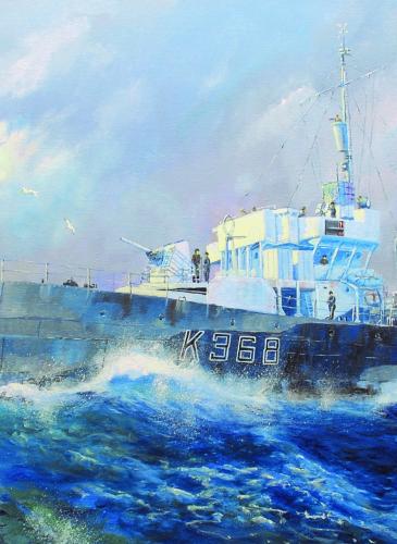 HMCS TRENTONIAN by Canadian artist Marc Magee